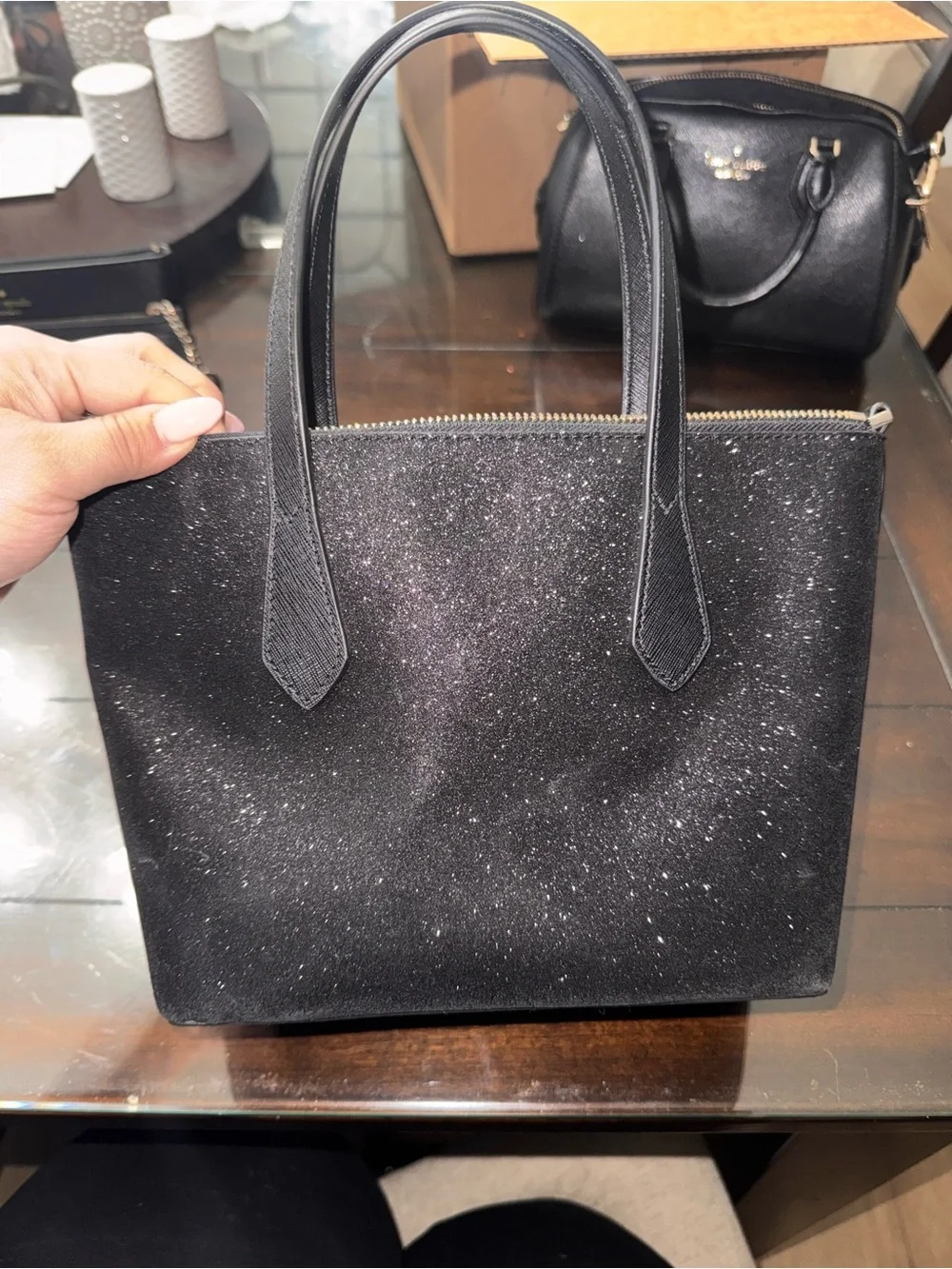 kate spade structured satchel